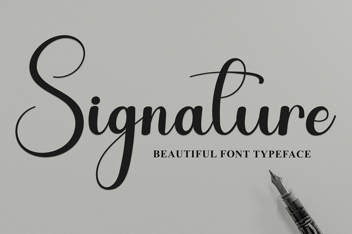 Amazing Calligraphy, a Handwritten Font by InermediaSTUDIO (Photo 7 of 8)