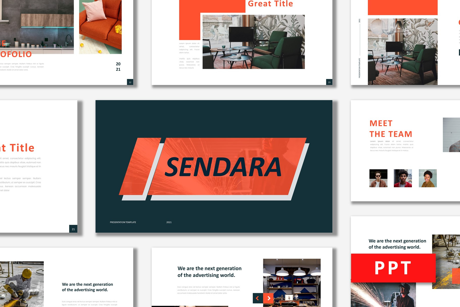 Sendara - Powerpoint Template, a Presentation Template by Tumbuh Kerja