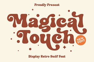 Magical Touch - Retro Serif Font