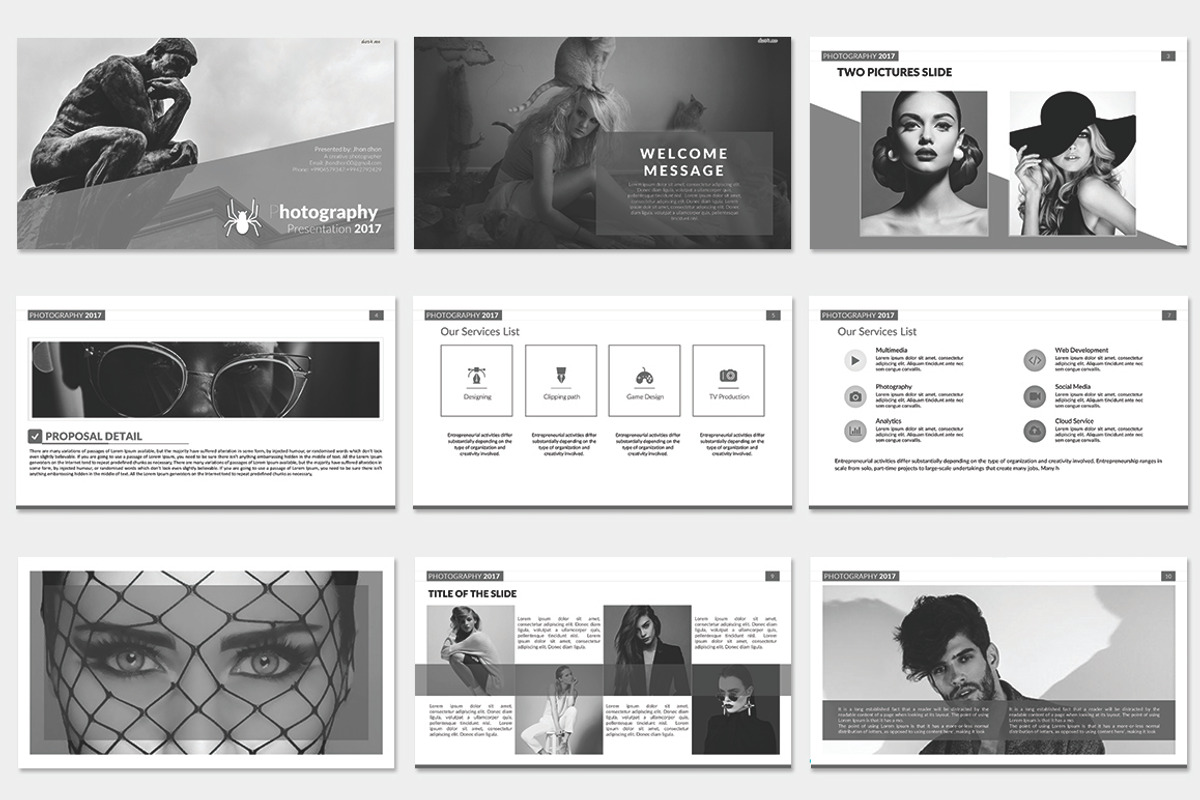 [PPTX]Creative Photography PPT templ, a Presentation Template by litoondev (Photo 2 of 4)