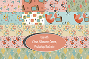 Mid Century Modern Seamless Patterns, a Pattern Graphic by Blynn Pippen (Thumbnail 4 of 9)