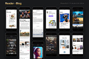 Awesome iOS UI Kit, an UI Kit Template by uibundle.com (Thumbnail 17 of 22)