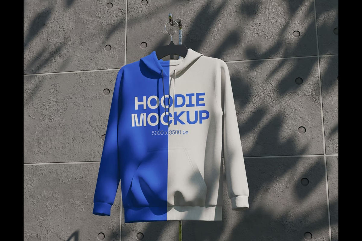 Realistic Hoodie Mockup, a Hoody Mockup by Se٧enStudio (Photo 2 of 4)
