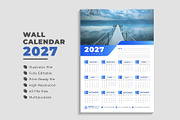 2027 Landscape Calendar Template, a Stationery Template by pixelcreatx (Thumbnail 3 of 5)
