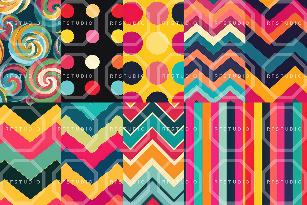 Candy Land Cliparts| Sweets patterns, a Food Illustration by RefinedFantasyStudio (Photo 2 of 3)