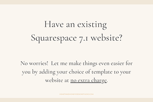 Squarespace Template Reba