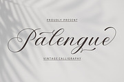 Palengue Script, a Script Font by Strong.co (Thumbnail 1 of 7)