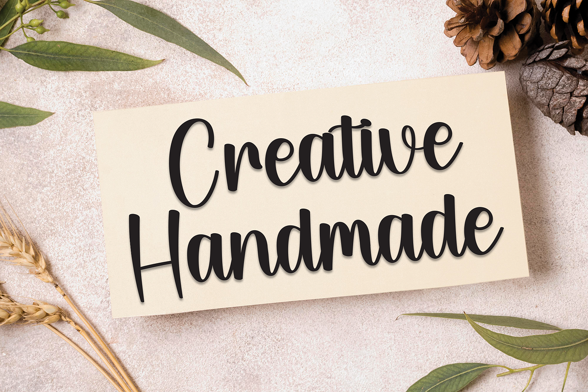 Summer Beach | Script Font, a Handwritten Font by Scratchones (Photo 3 of 9)