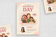 Women's Day Flyer Template, a Flyer Template by BrandPacks (Thumbnail 1 of 4)