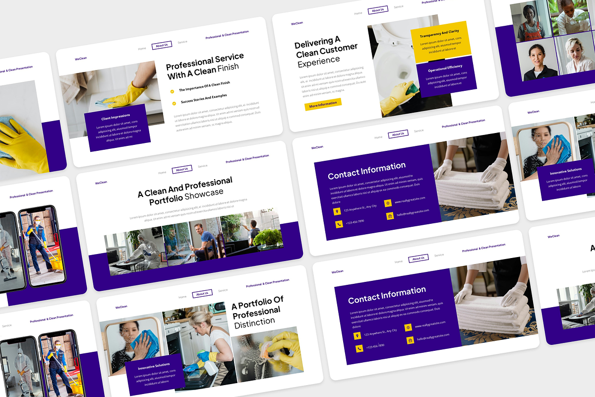 Professional & Clean Google Slide, a Presentation Template by Annora Studio (Photo 5 of 5)