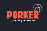Porker Font (+ Bonus Pack), a Sans Serif Font by Jordan Wilson (Thumbnail 14 of 14)