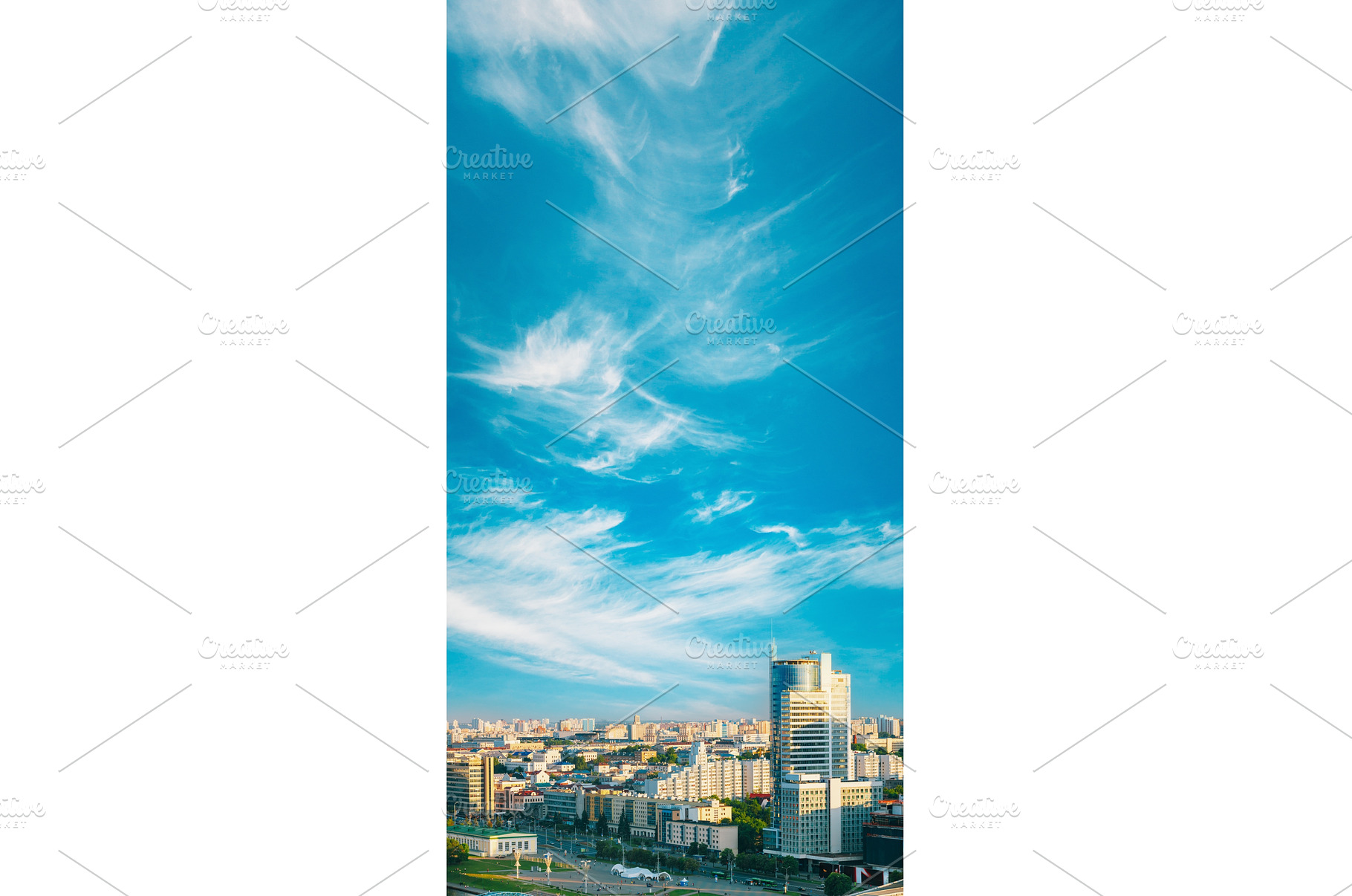 Cityscape of Minsk, Belarus. Modern, an Architecture Photo by Our Amazing World
