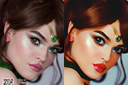 Cartoon Painting Effect Actions, an Action Add-On by JasGraphicTools (Thumbnail 4 of 19)