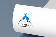 Fire Mountain Nature Logo, a Branding & Logo Template by Design_Planet (Thumbnail 3 of 5)