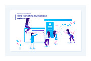 Marketing & Courses Illustrations, an Illustration by marwa_elgendy (Thumbnail 6 of 27)