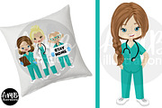 Paramedic Clipart AMB-2806, an Illustration by AMBillustrations (Thumbnail 3 of 5)