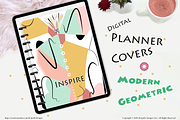 Inspire Digital Planner Covers, a Stationery Template by dCipollo Designs (Thumbnail 4 of 6)
