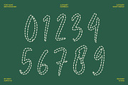Beston Dashed, a Script Font by Craft Supply Co. (Thumbnail 6 of 8)