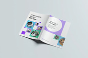 A4 Bifold Brochure Mockup, an Advertising Mockup by Se٧enStudio (Thumbnail 6 of 6)