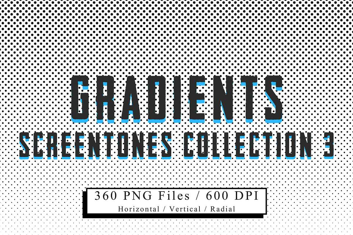 Screentones Collection 3 - Gradients, a Background Graphic by Honnum Graphic Art (Photo 1 of 10)