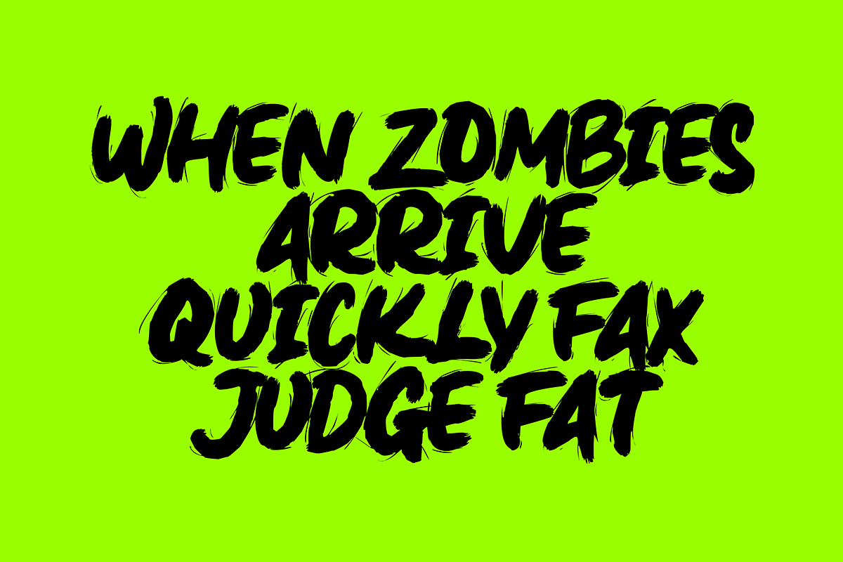 Zembrush, a Font by figuree studio (Photo 8 of 10)