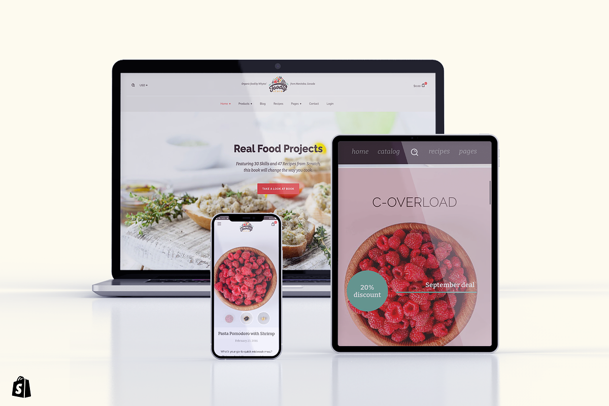 Grocery Shop Shopify Theme, a Templates & Theme by Kay Designs (Photo 4 of 9)