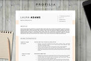 Word Resume & Cover letter Template, a Resume Template by Profilia Resume Boutique (Thumbnail 1 of 4)