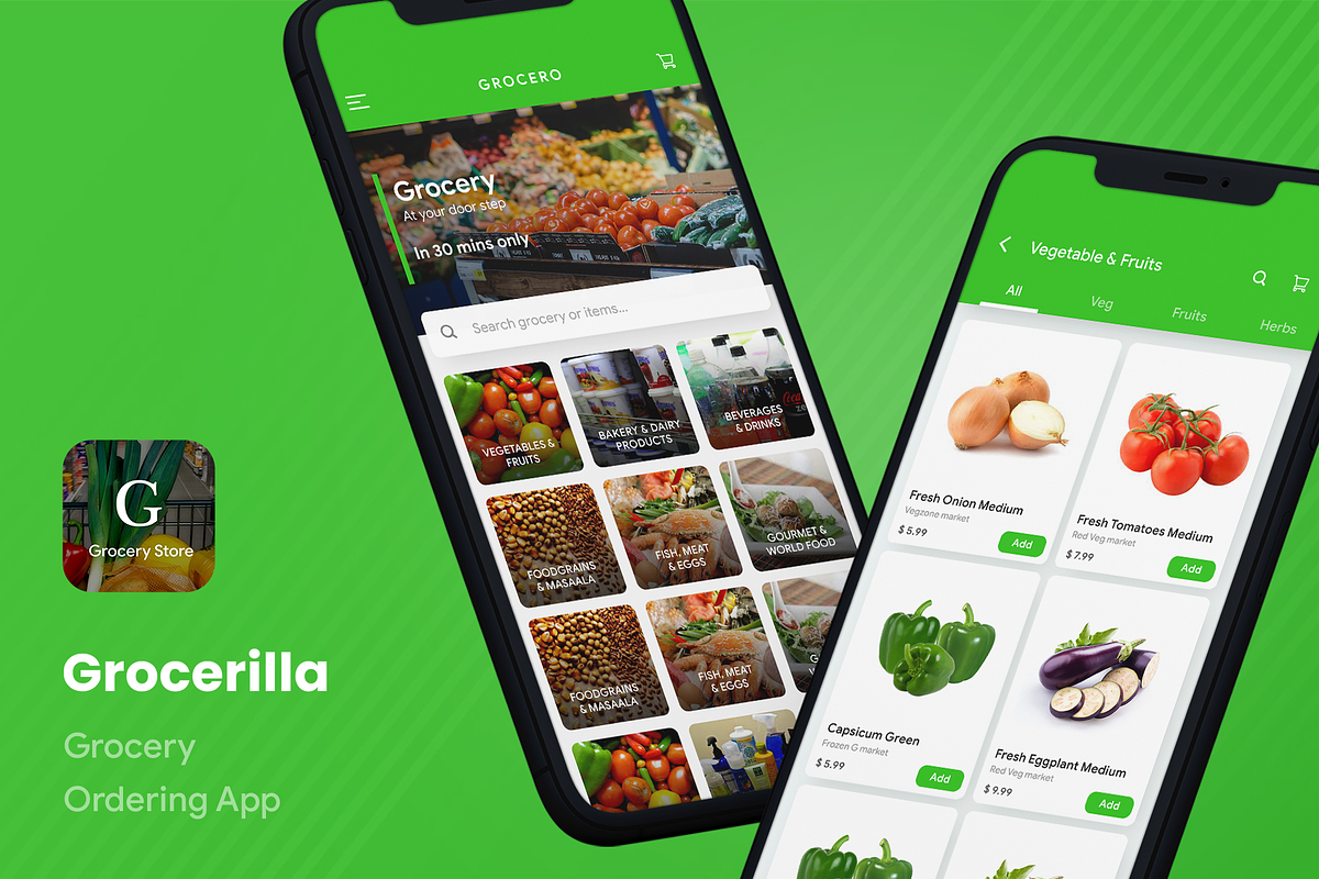Multi Vendor Grocery App | Grocerilla