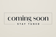 Clean And Minimal Coming Soon Sign, a Background Graphic by Black White Mouse Design (Thumbnail 1 of 3)