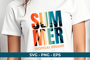 Retro Summer Design Print, an Object Graphic by Mockmenot (Thumbnail 2 of 3)