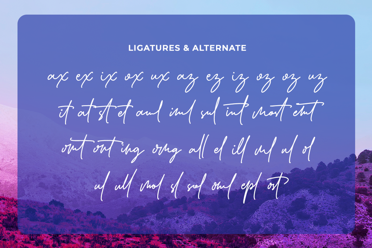 Keystone - Signature Font, a Handwritten Font by RockboyStd (Photo 11 of 12)