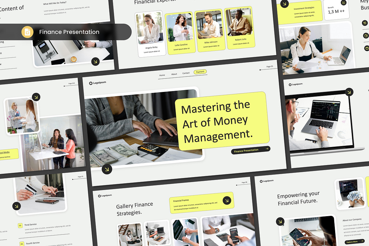 Finance Presentation Slides, a Presentation Template by Antstheme (Photo 1 of 2)