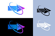 Technology Logo Arrow and Network, a Branding & Logo Template by Signatoro (Thumbnail 1 of 3)