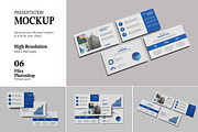 Presentation Mockup, an Advertising Mockup by AndikaGraphic (Thumbnail 1 of 7)