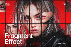 Fragment Photo Collage Photo Effect, a Layer Style Add-On by DesignerCandies
