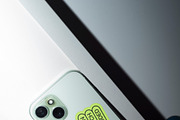 iPhone Sticker Mockups, a Packaging Mockup by Mocku (Thumbnail 3 of 4)