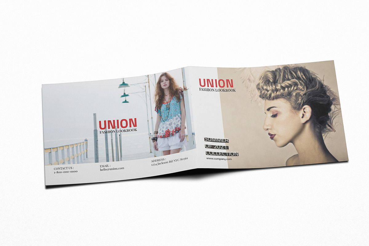 Union - Fashion A5 Look Book, a Brochure Template by Incools Stokie (Photo 13 of 13)