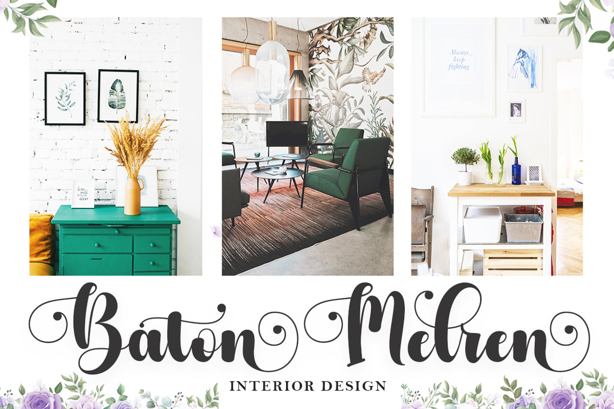 Gheysha, a Script Font by IM Studio (Photo 4 of 10)