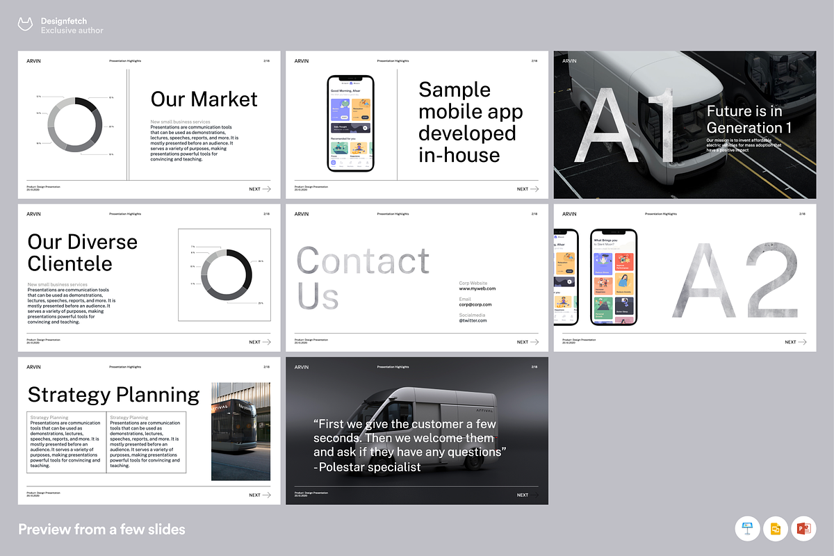 Business Strategy presentation, a Presentation Template by Oday Noon (Photo 6 of 11)