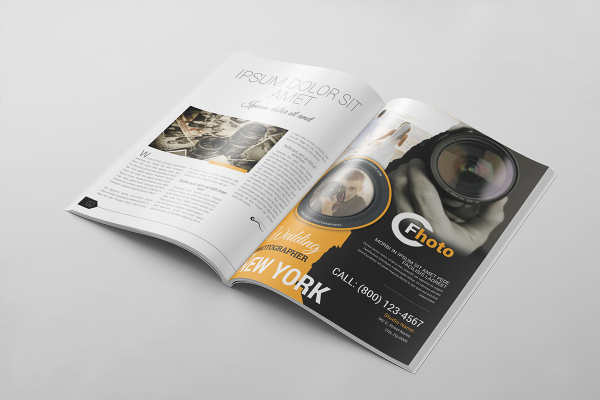 Magazine Template 51, a Magazine Template by pmvch (Photo 5 of 13)