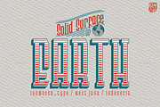 LANDdeuh (Layered font Family), a Serif Font by inumocca_type (Thumbnail 6 of 7)