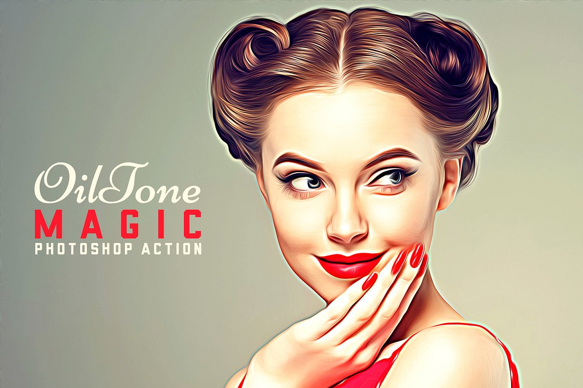 OilTone Magic Photoshop Action, an Action Add-On by CraftingStudio (Photo 1 of 3)
