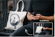 Bags Tote Mockup (OAD113 Liberty), a Merchandise Mockup by Arfis (Thumbnail 7 of 14)