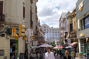 Perez castellanos street, montevideo city, uruguay, an Architecture Photo by DanFLCreativo