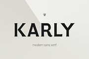 KARLY | Bold Luxury Serif Font, a Sans Serif Font by WhymoreArt (Thumbnail 1 of 10)