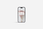 iPhone 14 Pro Mockup, an iPhone Mockup by zuhraabdullah (Thumbnail 5 of 28)