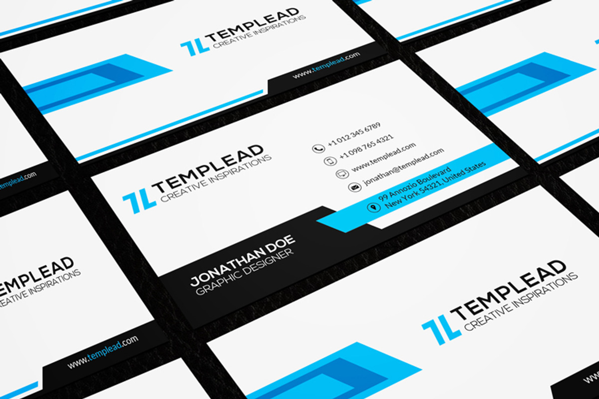 Corporate Business Card CM127, a Business Card Template by annozio (Photo 4 of 4)