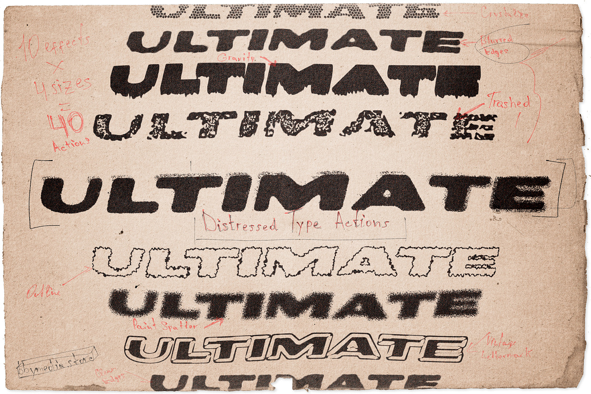 Ultimate Type FX Actions | x40+, an Action Add-On by bbymedia.store (Photo 1 of 8)