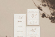 ELEGANT MODERN WEDDING | 30 Cards, an Invitation Template by Crocus Paperi (Thumbnail 8 of 11)