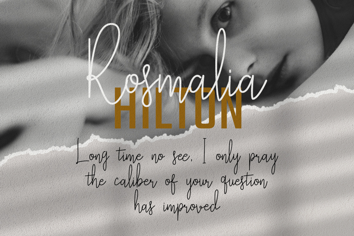 Liberika Font, a Script Font by kerismaker (Photo 7 of 10)